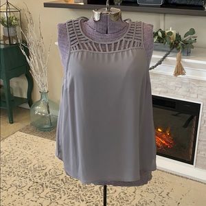 Gray Torrid Caged Tank Cami 1 1X 1XL XL